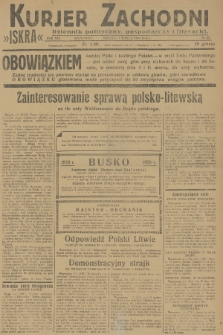 Kurjer Zachodni Iskra : dziennik polityczny, gospodarczy i literacki. R.19, 1928, nr 63