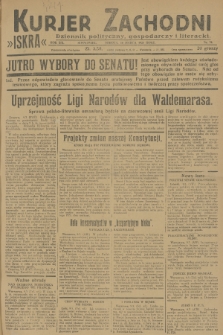 Kurjer Zachodni Iskra : dziennik polityczny, gospodarczy i literacki. R.19, 1928, nr 70