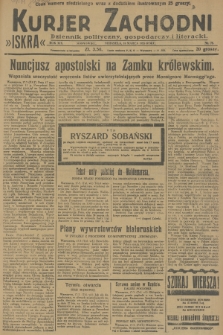 Kurjer Zachodni Iskra : dziennik polityczny, gospodarczy i literacki. R.19, 1928, nr 78