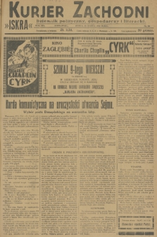 Kurjer Zachodni Iskra : dziennik polityczny, gospodarczy i literacki. R.19, 1928, nr 88