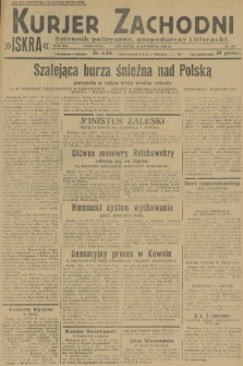 Kurjer Zachodni Iskra : dziennik polityczny, gospodarczy i literacki. R.19, 1928, nr 107