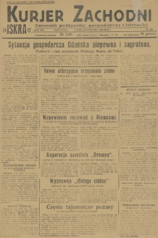 Kurjer Zachodni Iskra : dziennik polityczny, gospodarczy i literacki. R.19, 1928, nr 108