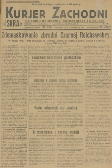 Kurjer Zachodni Iskra : dziennik polityczny, gospodarczy i literacki. R.19, 1928, nr 110
