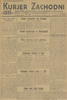 Kurjer Zachodni Iskra : dziennik polityczny, gospodarczy i literacki. R.19, 1928, nr 111