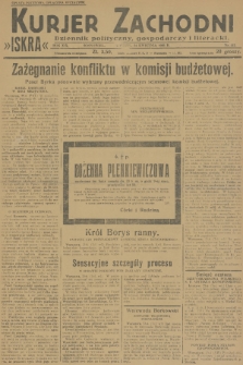 Kurjer Zachodni Iskra : dziennik polityczny, gospodarczy i literacki. R.19, 1928, nr 112