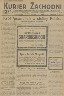 Kurjer Zachodni Iskra : dziennik polityczny, gospodarczy i literacki. R.19, 1928, nr 118