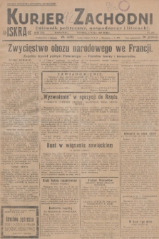 Kurjer Zachodni Iskra : dziennik polityczny, gospodarczy i literacki. R.19, 1928, nr 119