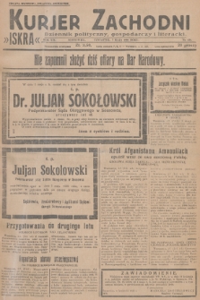Kurjer Zachodni Iskra : dziennik polityczny, gospodarczy i literacki. R.19, 1928, nr 121
