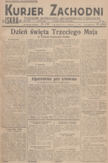 Kurjer Zachodni Iskra : dziennik polityczny, gospodarczy i literacki. R.19, 1928, nr 122