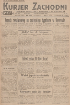 Kurjer Zachodni Iskra : dziennik polityczny, gospodarczy i literacki. R.19, 1928, nr 123