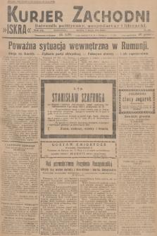 Kurjer Zachodni Iskra : dziennik polityczny, gospodarczy i literacki. R.19, 1928, nr 127
