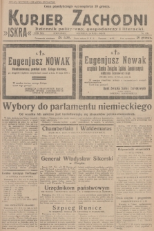 Kurjer Zachodni Iskra : dziennik polityczny, gospodarczy i literacki. R.19, 1928, nr 138