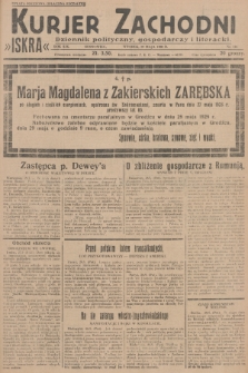 Kurjer Zachodni Iskra : dziennik polityczny, gospodarczy i literacki. R.19, 1928, nr 146