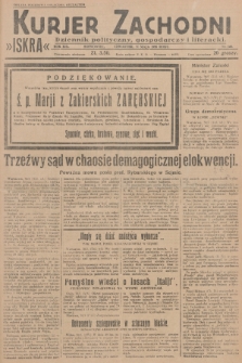 Kurjer Zachodni Iskra : dziennik polityczny, gospodarczy i literacki. R.19, 1928, nr 148