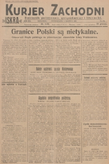 Kurjer Zachodni Iskra : dziennik polityczny, gospodarczy i literacki. R.19, 1928, nr 152