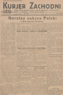 Kurjer Zachodni Iskra : dziennik polityczny, gospodarczy i literacki. R.19, 1928, nr 156