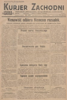 Kurjer Zachodni Iskra : dziennik polityczny, gospodarczy i literacki. R.19, 1928, nr 157