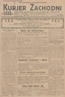 Kurjer Zachodni Iskra : dziennik polityczny, gospodarczy i literacki. R.19, 1928, nr 158