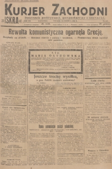 Kurjer Zachodni Iskra : dziennik polityczny, gospodarczy i literacki. R.19, 1928, nr 167