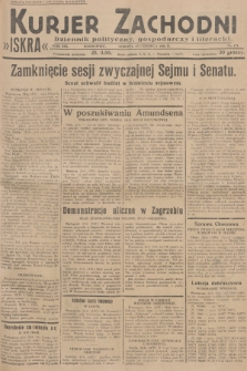 Kurjer Zachodni Iskra : dziennik polityczny, gospodarczy i literacki. R.19, 1928, nr 171