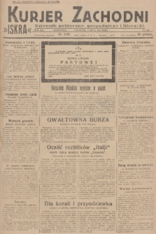 Kurjer Zachodni Iskra : dziennik polityczny, gospodarczy i literacki. R.19, 1928, nr 183