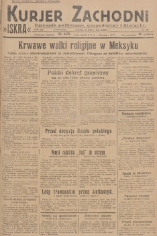 Kurjer Zachodni Iskra : dziennik polityczny, gospodarczy i literacki. R.19, 1928, nr 198