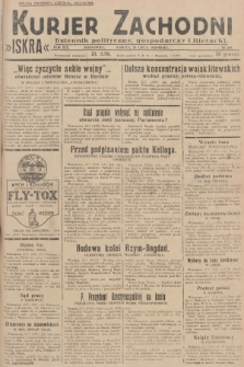 Kurjer Zachodni Iskra : dziennik polityczny, gospodarczy i literacki. R.19, 1928, nr 206