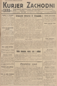 Kurjer Zachodni Iskra : dziennik polityczny, gospodarczy i literacki. R.19, 1928, nr 208