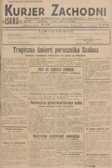 Kurjer Zachodni Iskra : dziennik polityczny, gospodarczy i literacki. R.19, 1928, nr 210