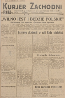 Kurjer Zachodni Iskra : dziennik polityczny, gospodarczy i literacki. R.19, 1928, nr 222
