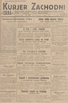 Kurjer Zachodni Iskra : dziennik polityczny, gospodarczy i literacki. R.19, 1928, nr 223
