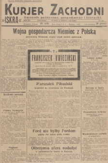 Kurjer Zachodni Iskra : dziennik polityczny, gospodarczy i literacki. R.19, 1928, nr 230
