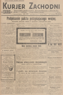 Kurjer Zachodni Iskra : dziennik polityczny, gospodarczy i literacki. R.19, 1928, nr 237