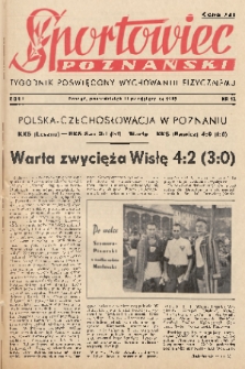Sportowiec Poznański : tygodnik poświęcony wychowaniu fizycznemu. R.1, 1945, nr 12