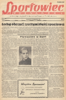 Sportowiec Poznański : tygodnik poświęcony wychowaniu fizycznemu. R.1, 1945, nr 22