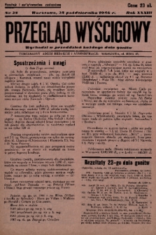 Przegląd Wyścigowy. R.33, 1946, nr 25