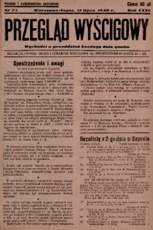 Przegląd Wyścigowy. R.35, 1948, nr 23