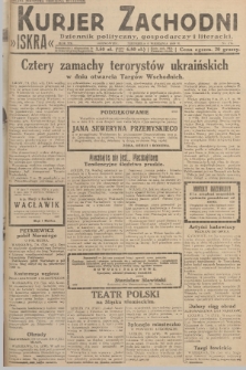 Kurjer Zachodni Iskra : dziennik polityczny, gospodarczy i literacki. R.20, 1929, nr 236