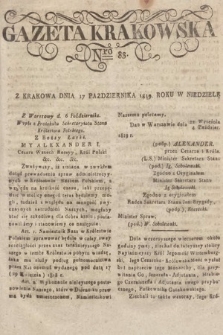 Gazeta Krakowska. 1819, nr 83