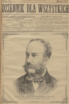 Dziennik dla Wszystkich : czasopismo illustrowane. R.6, 1883, nr 31