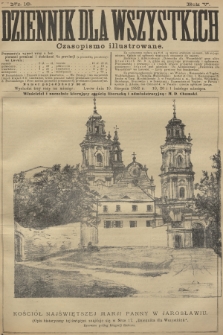 Dziennik dla Wszystkich : czasopismo illustrowane. R.5, 1882, nr 18