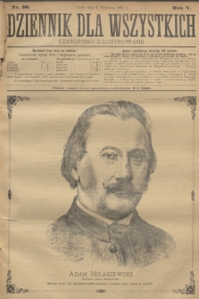 Dziennik dla Wszystkich : czasopismo illustrowane. R.5, 1882, nr 20