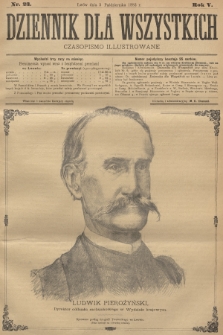 Dziennik dla Wszystkich : czasopismo illustrowane. R.5, 1882, nr 23