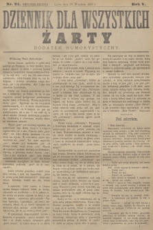 Dziennik dla Wszystkich : czasopismo illustrowane. R.5, 1882, nr 24