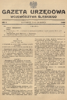 Śląsko-Dąbrowski Dziennik Wojewódzki. 1945, nr 4