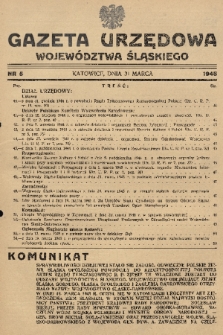 Śląsko-Dąbrowski Dziennik Wojewódzki. 1945, nr 5