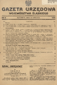 Śląsko-Dąbrowski Dziennik Wojewódzki. 1945, nr 8
