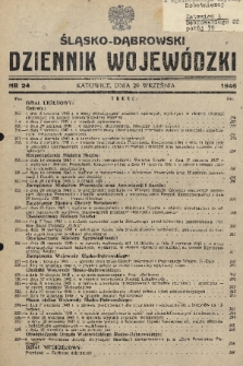Śląsko-Dąbrowski Dziennik Wojewódzki. 1945, nr 24