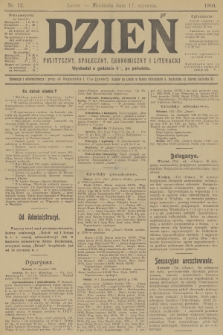 Dzień Polityczny, Społeczny, Ekonomiczny i Literacki. 1904, nr 12