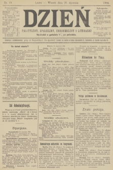 Dzień Polityczny, Społeczny, Ekonomiczny i Literacki. 1904, nr 19
